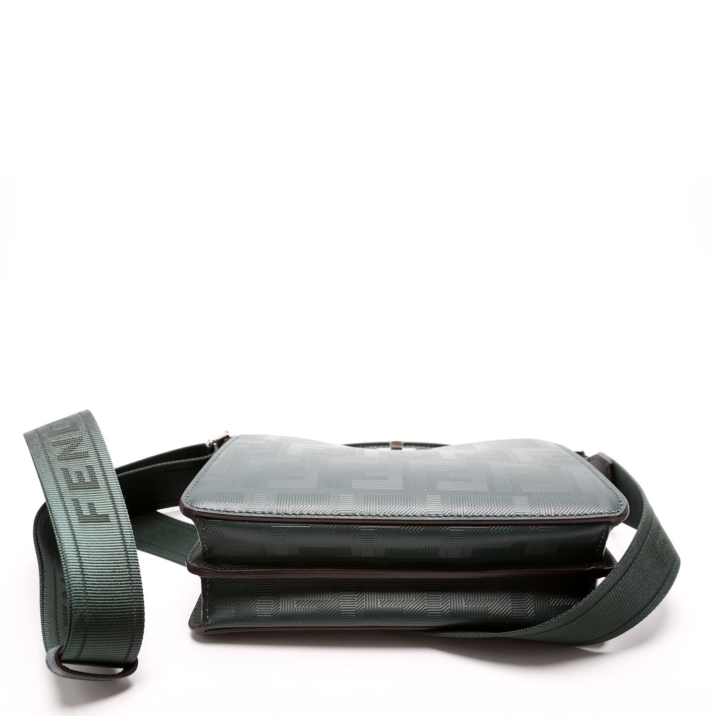 Fendi x Marc Jacobs FF Embossed Peekaboo Iseeu Crossbody 7VA582 Green