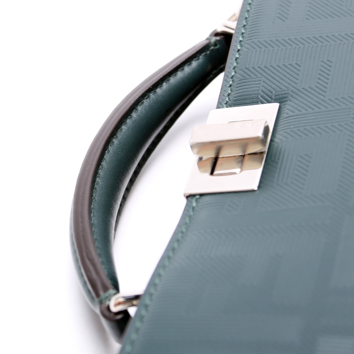 Fendi x Marc Jacobs FF Embossed Peekaboo Iseeu Crossbody 7VA582 Green