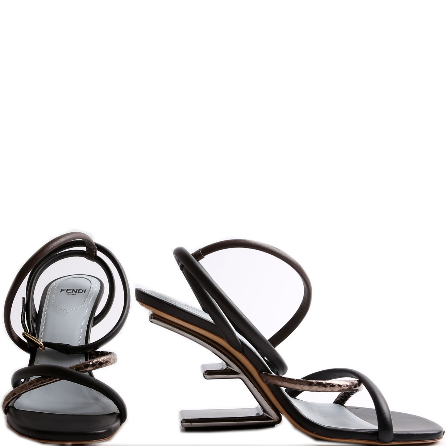 Fendi First 95MM Sandals Size 36