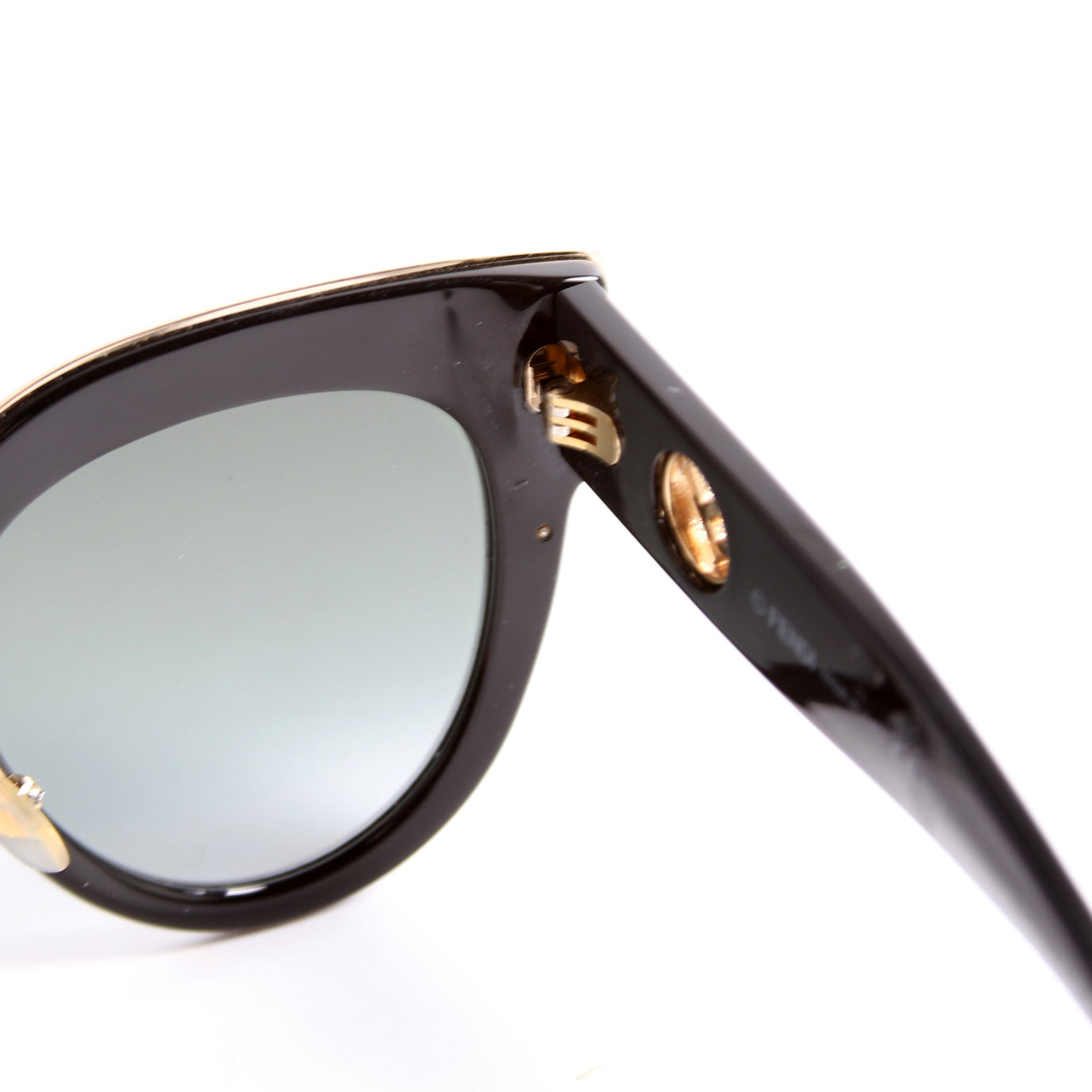 FF 0360/G/S F Is Fendi Cat Eye Sunglasses Black