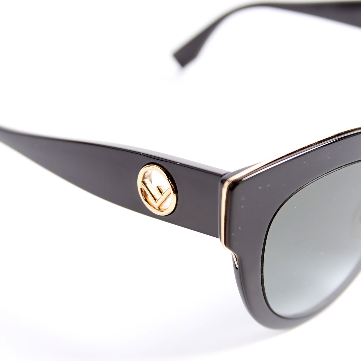 FF 0360/G/S F Is Fendi Cat Eye Sunglasses Black