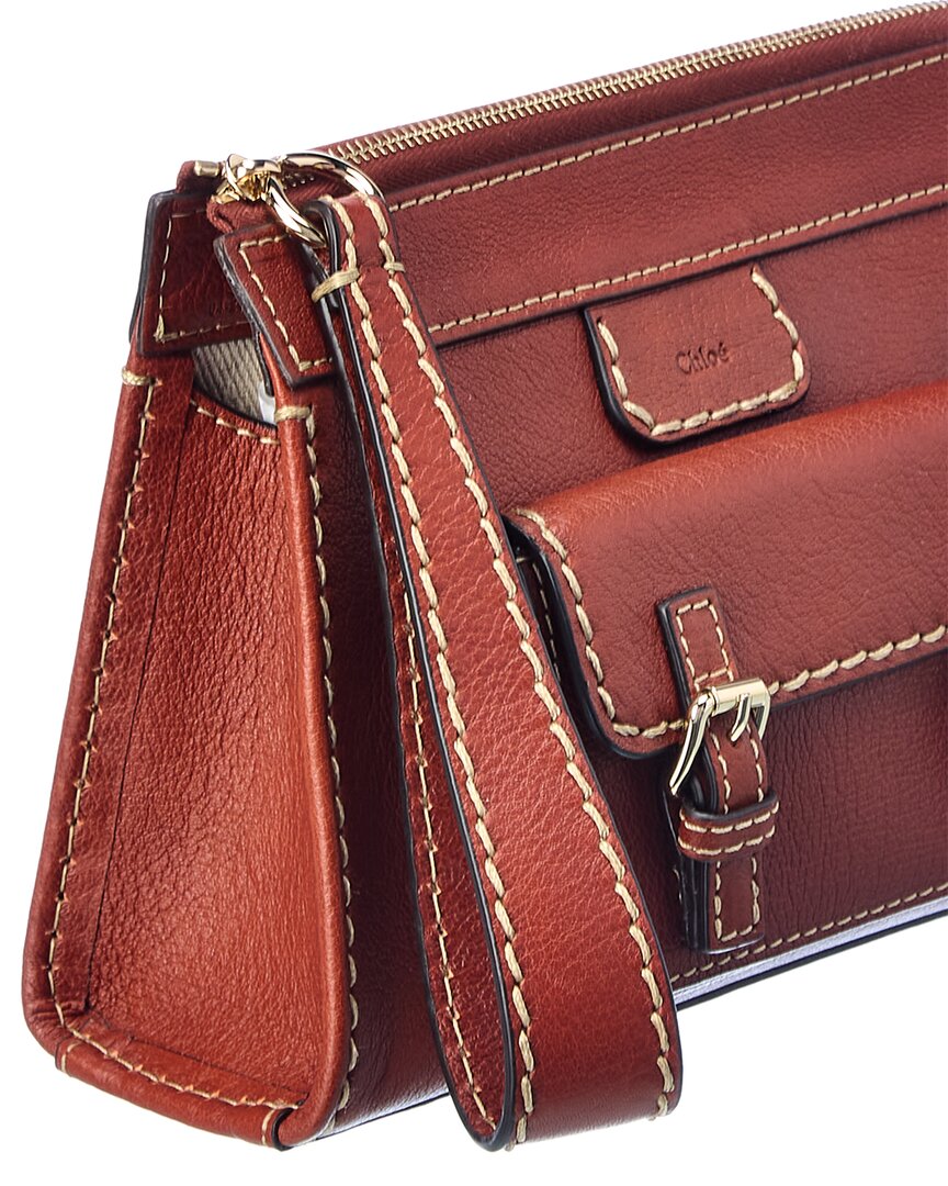 Chloe Edith Small Leather Pouch