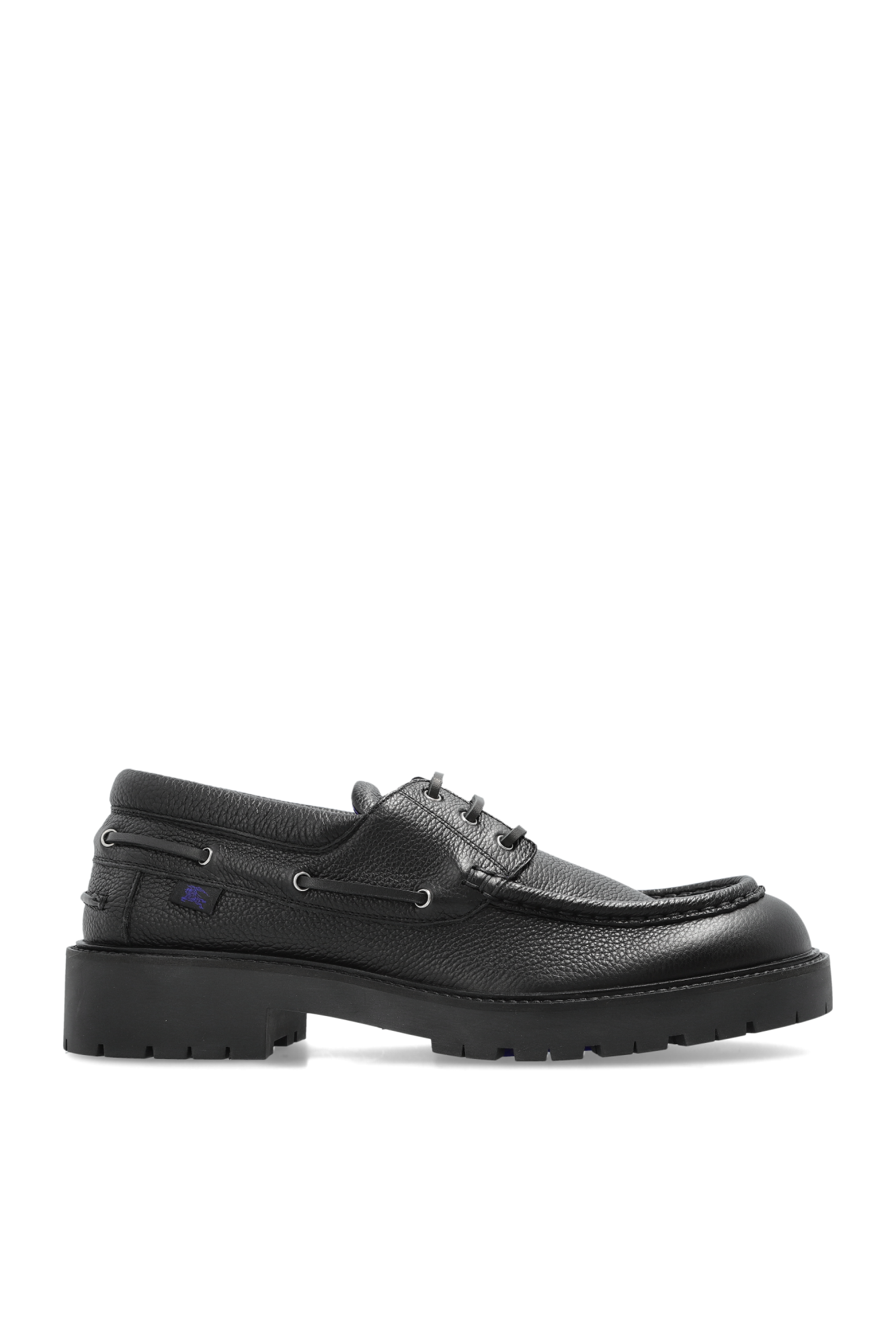 Burberry Leather boots Raft in BLACK - 40 Black