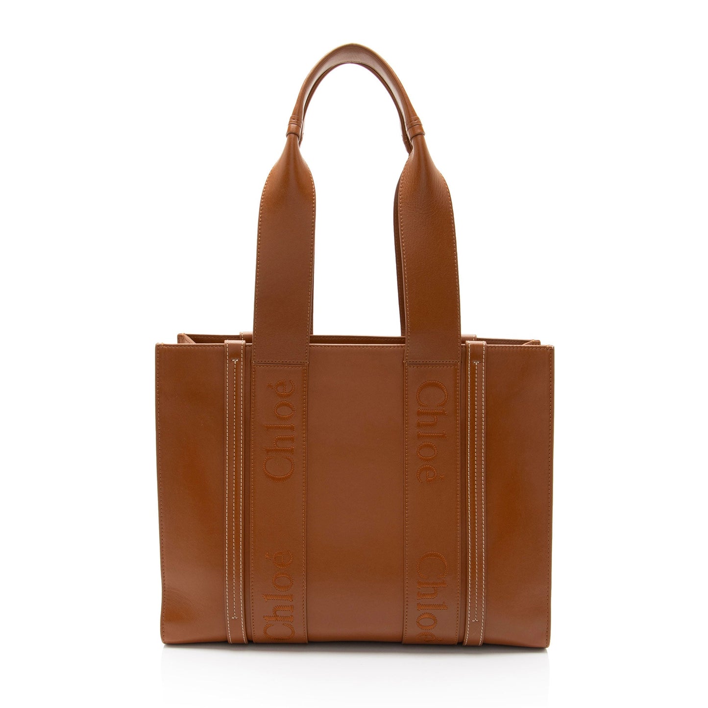 Chloe Soft Leather Woody Medium Tote
