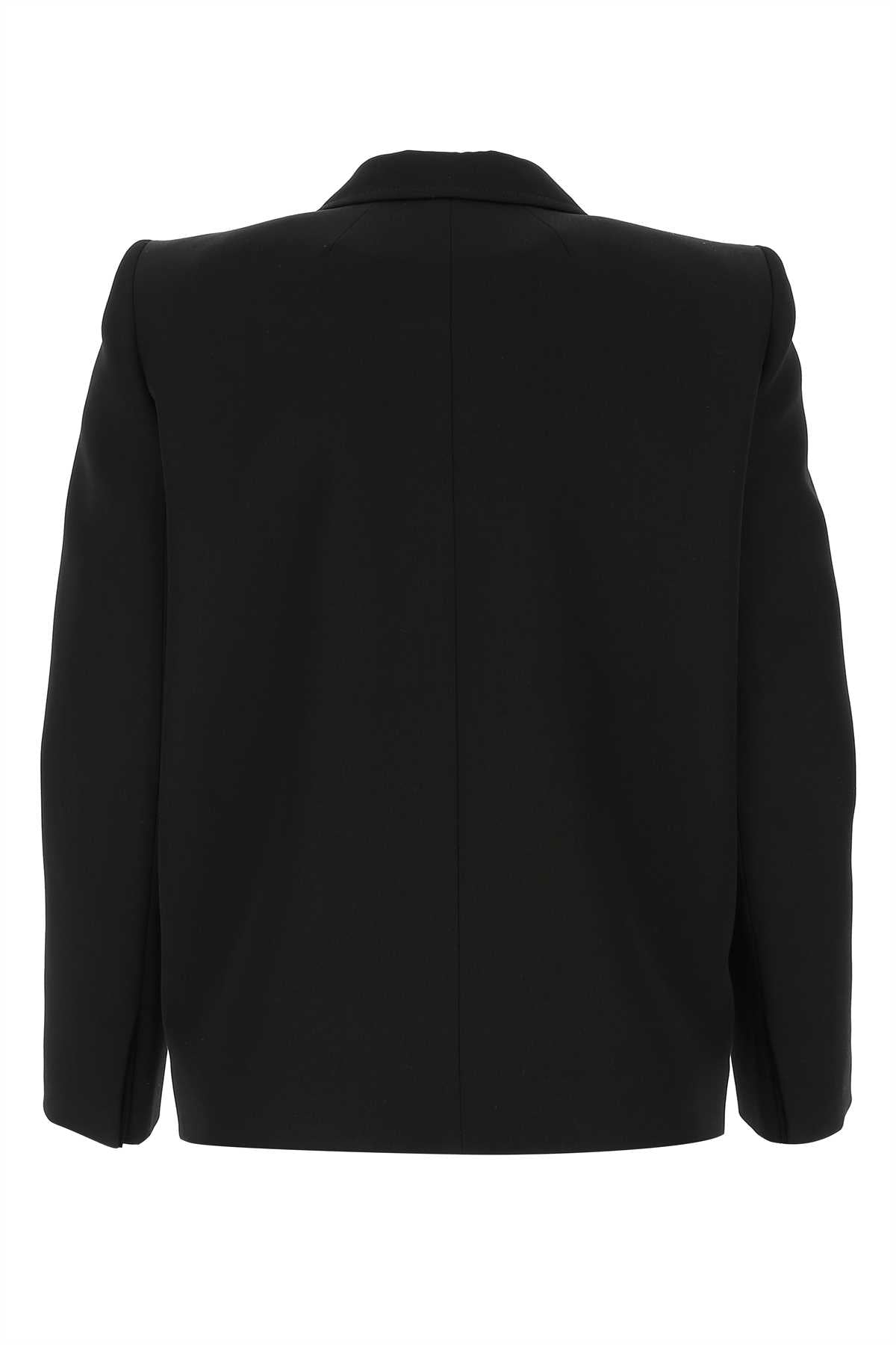Balenciaga Women Black Light Wool Blazer