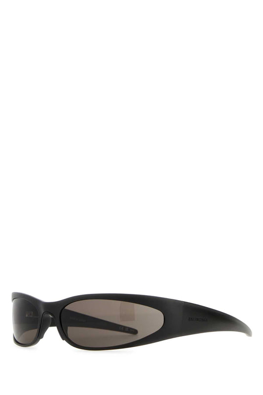 Balenciaga Men Black Aluminum Reverse Xpander 2.0 Sunglasses