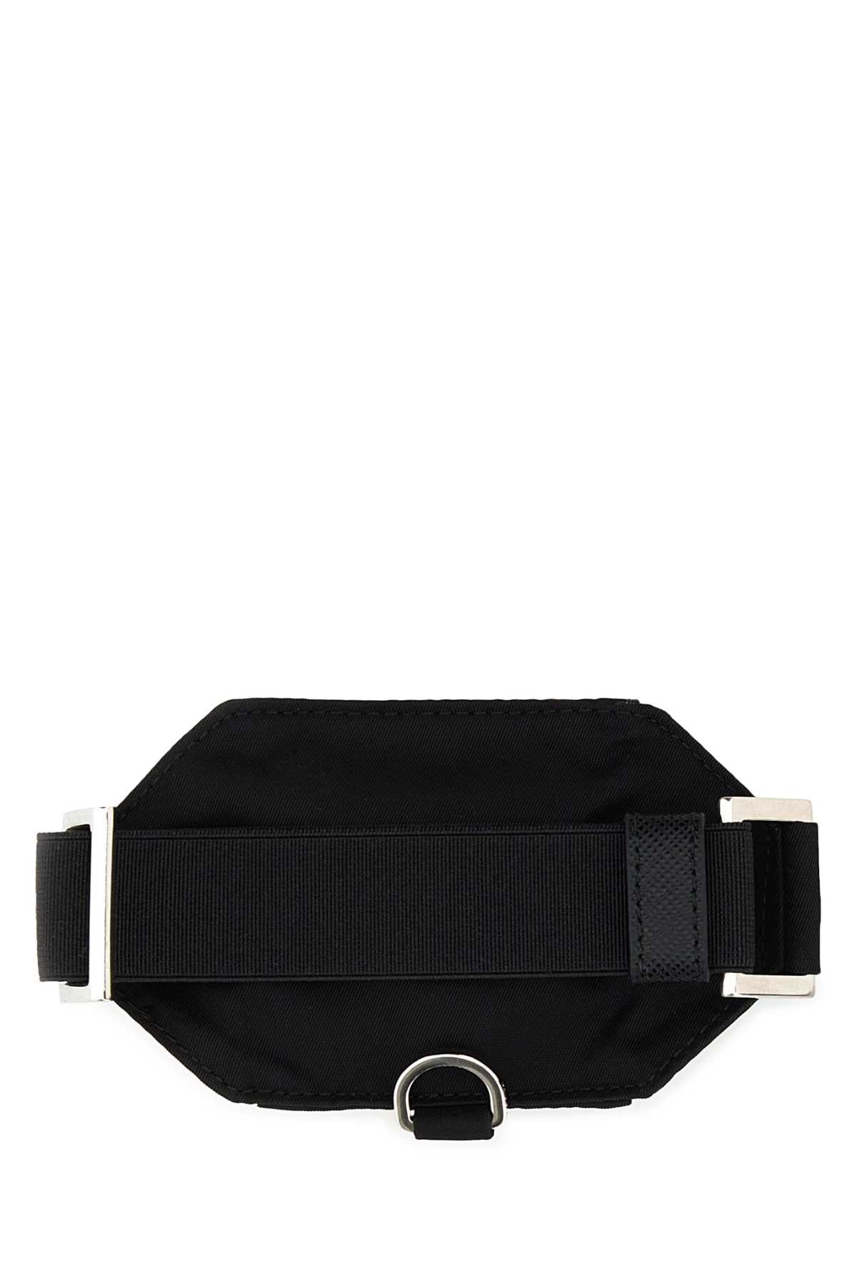 Prada Men Black Nylon Cuff