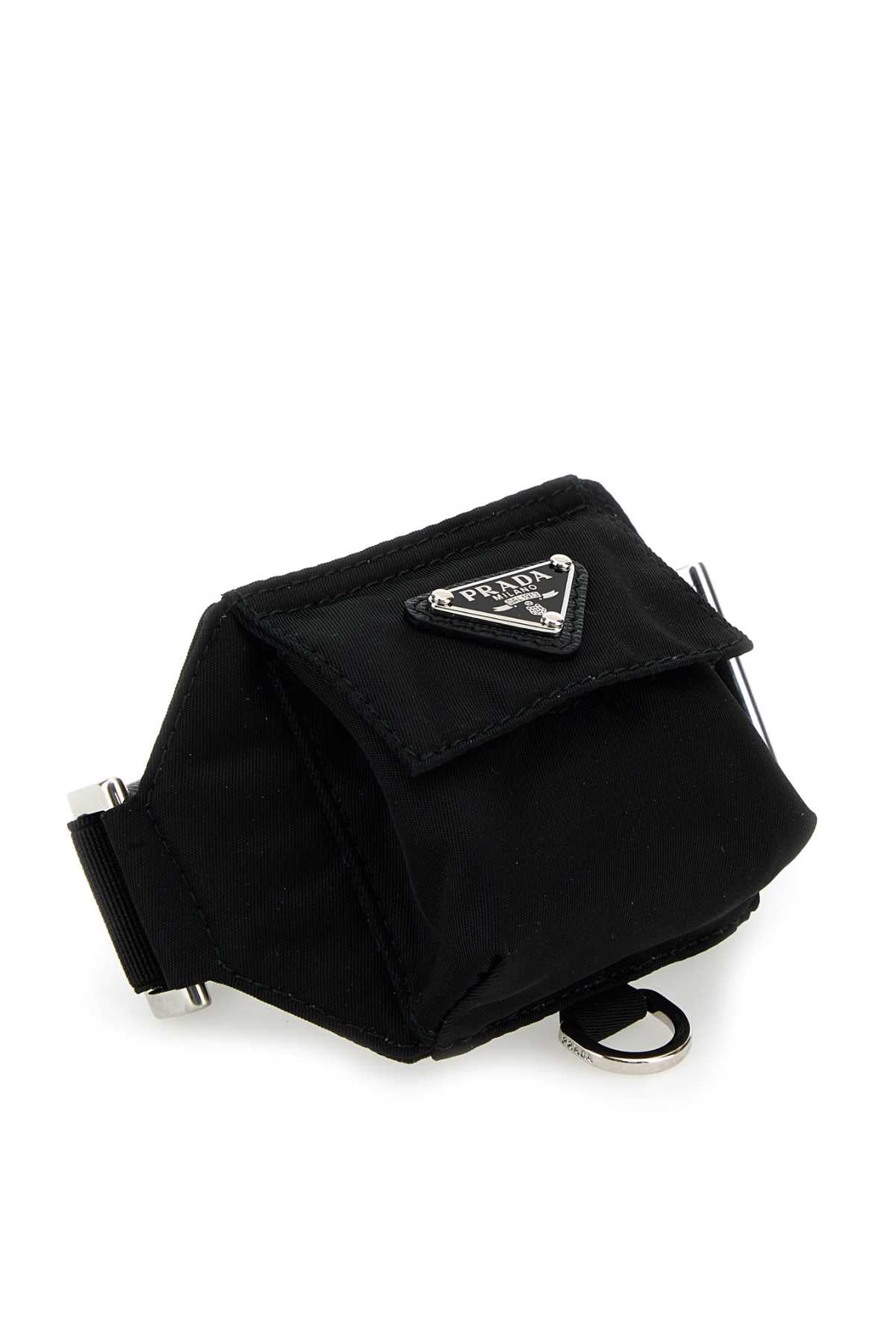 Prada Men Black Nylon Cuff