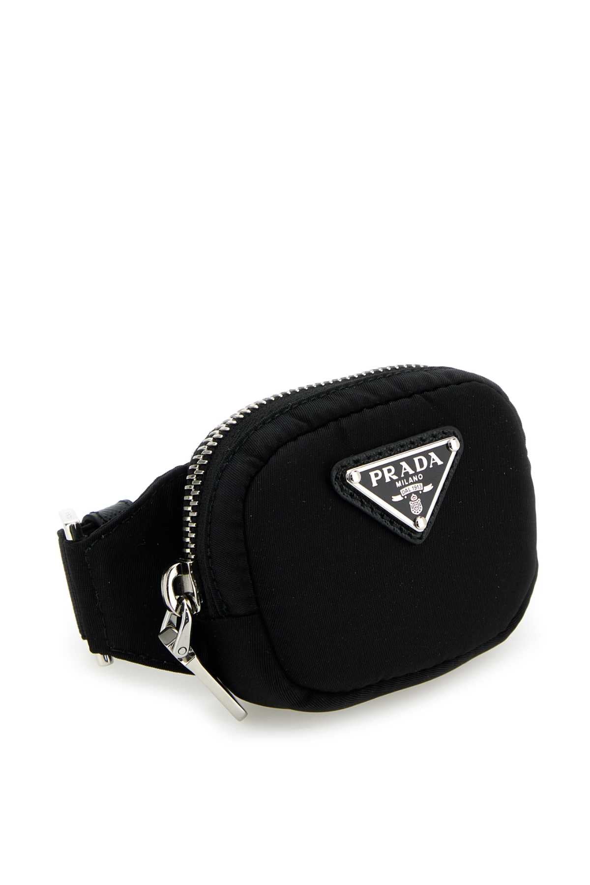 Prada Men Black Nylon Cuff