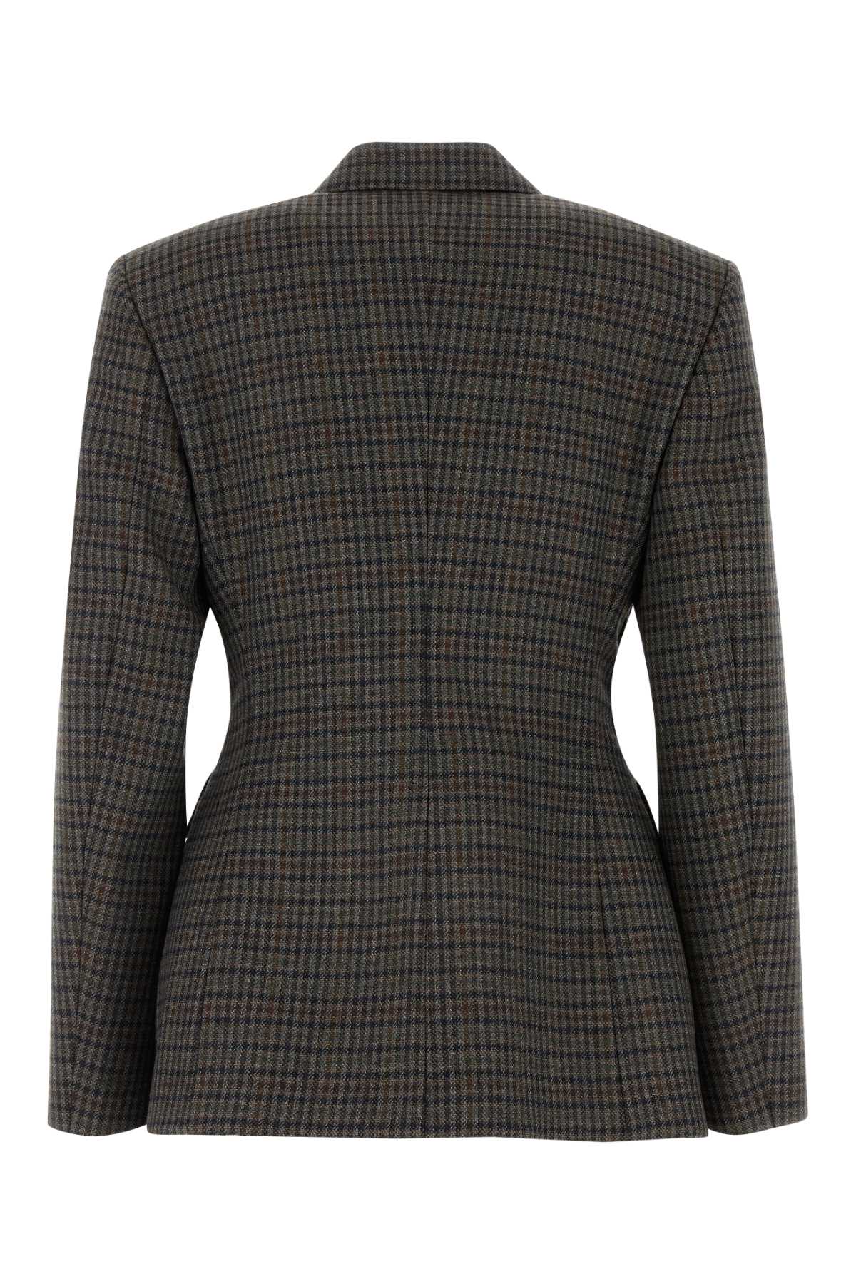 Balenciaga Women Embroidered Wool Blazer