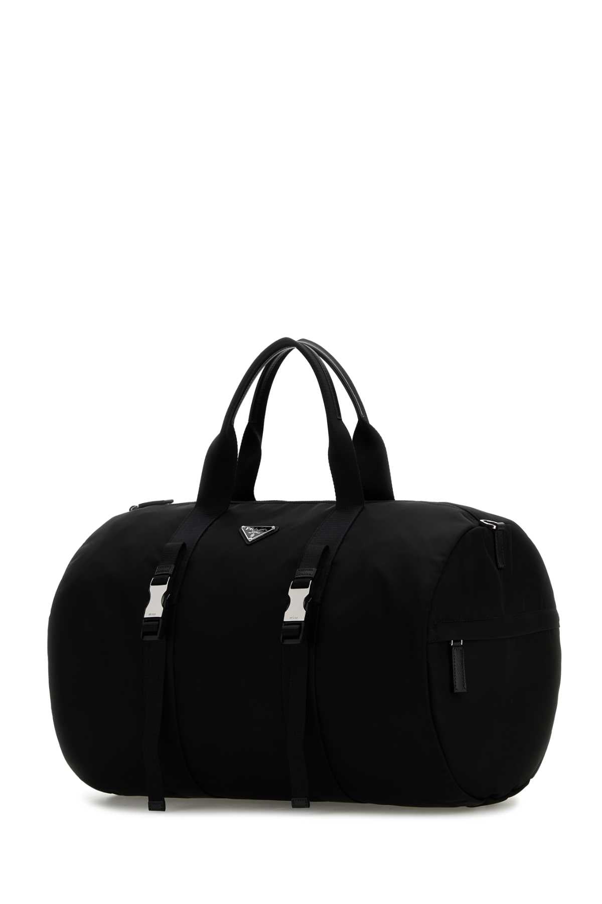 Prada Men Black Nylon Travel Bag