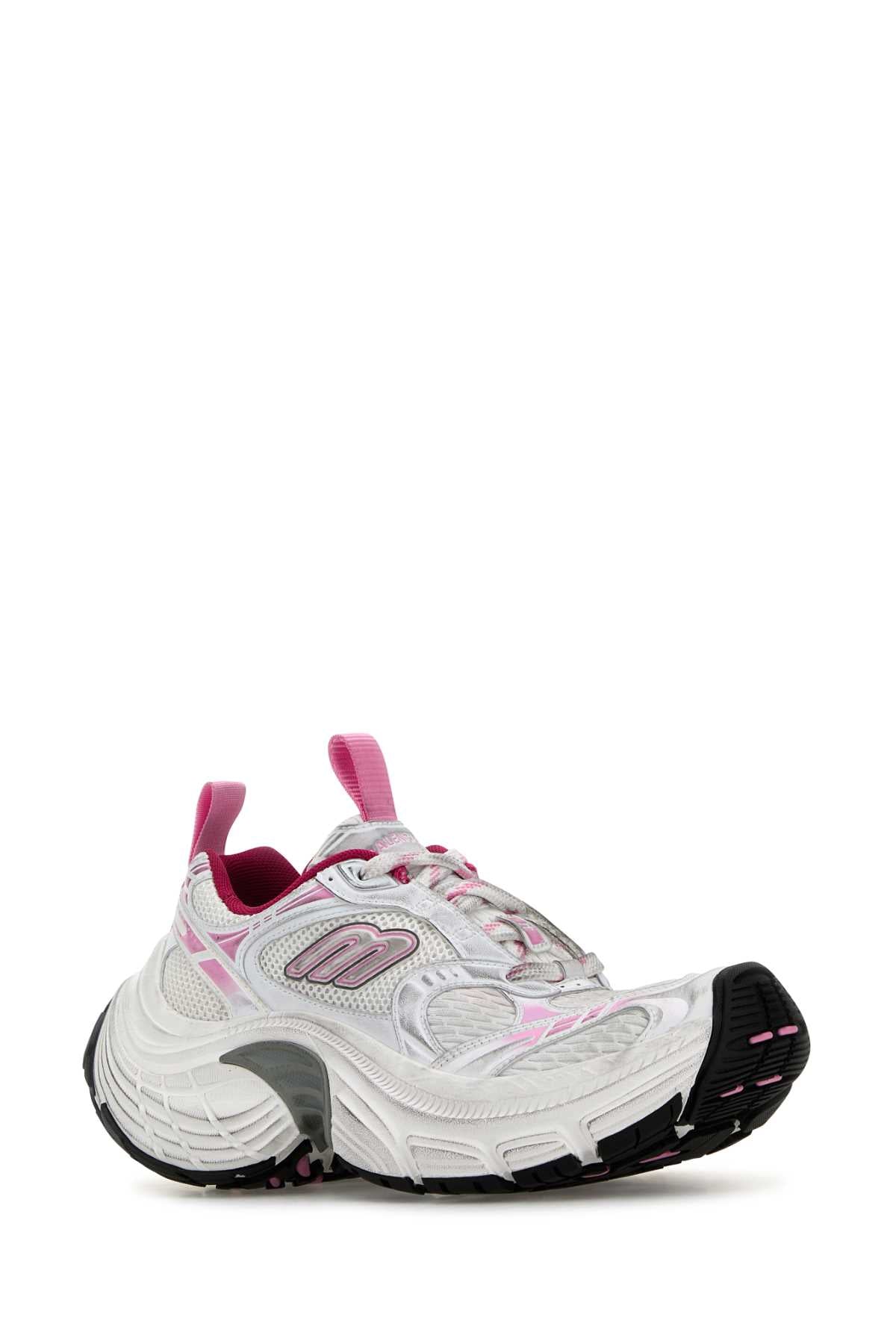 Balenciaga Women Multicolor Mesh And Rubber 6Xl Sneakers