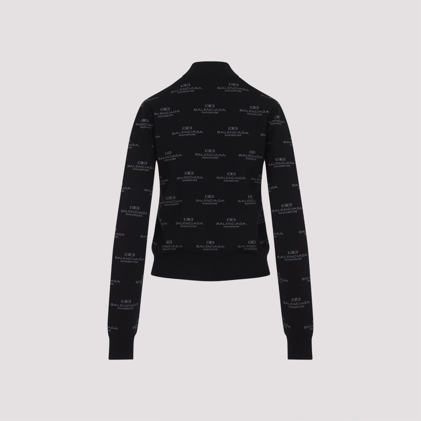 Balenciaga All-Over Zip-Up Cardigan Women