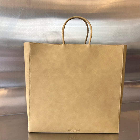 Bottega Veneta MEDIUM 32 BROWN BAG KRAFT CALFSKIN