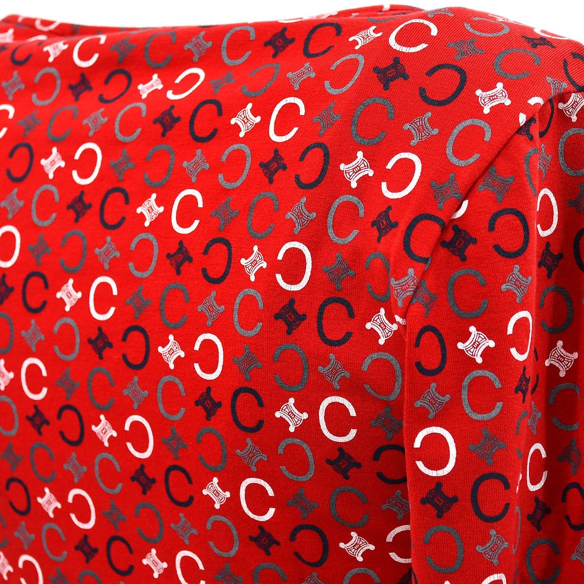 Celine C Macadam T-shirt Red #M
