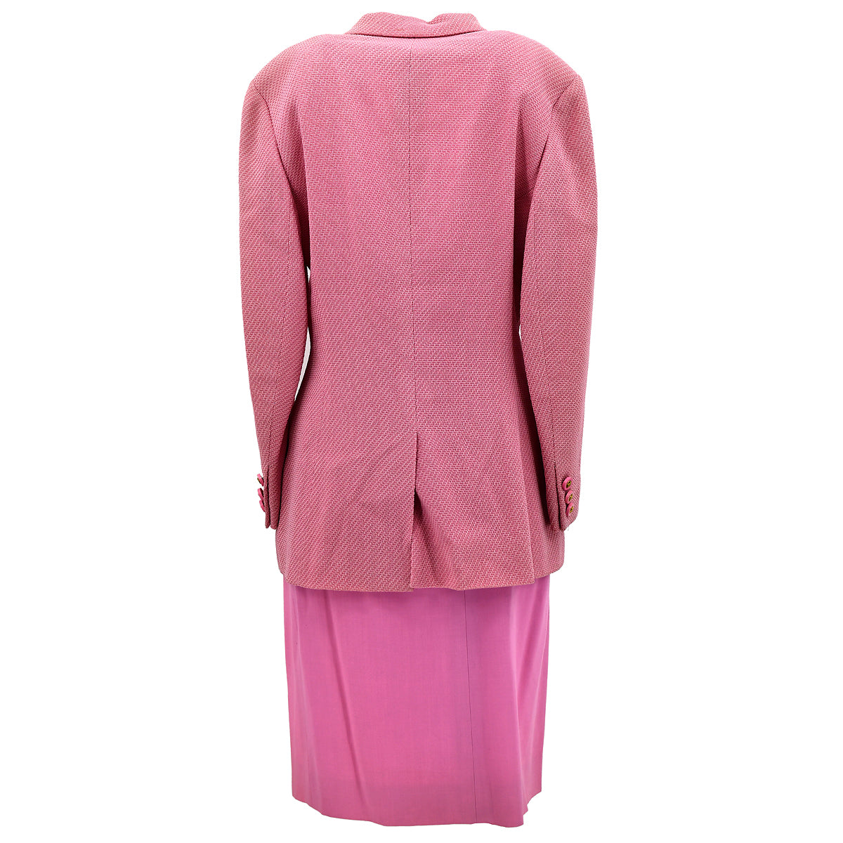 Celine single-breasted wool skirt suit #42