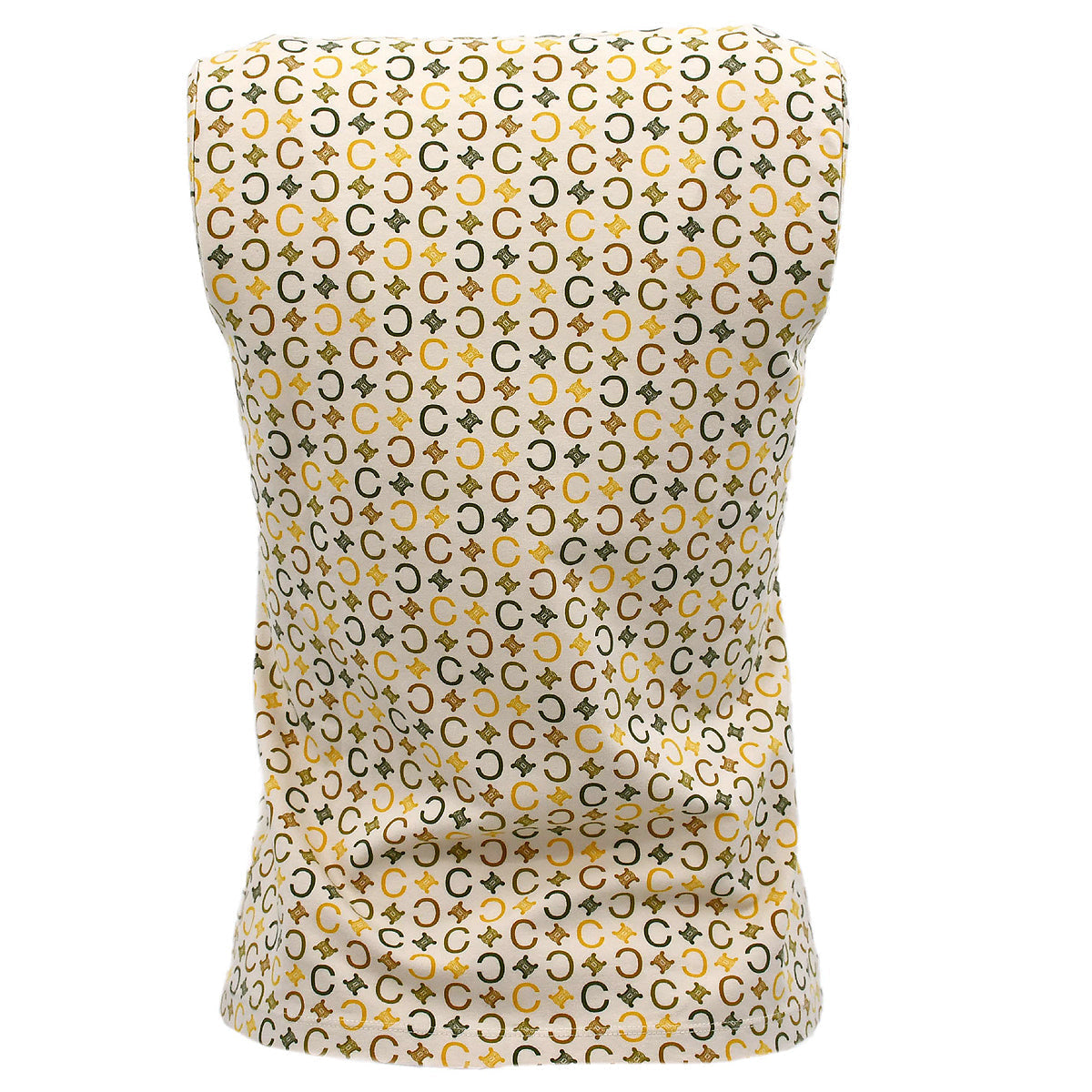 Celine 2000s C Macadam Sleeveless Top