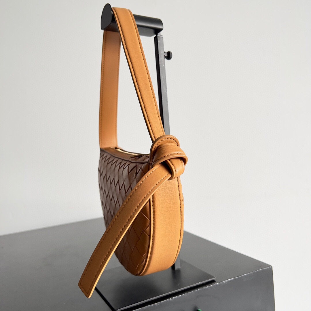 Bottega Veneta BV Mini Sunrise 23cm Salmon Calfskin Ghw