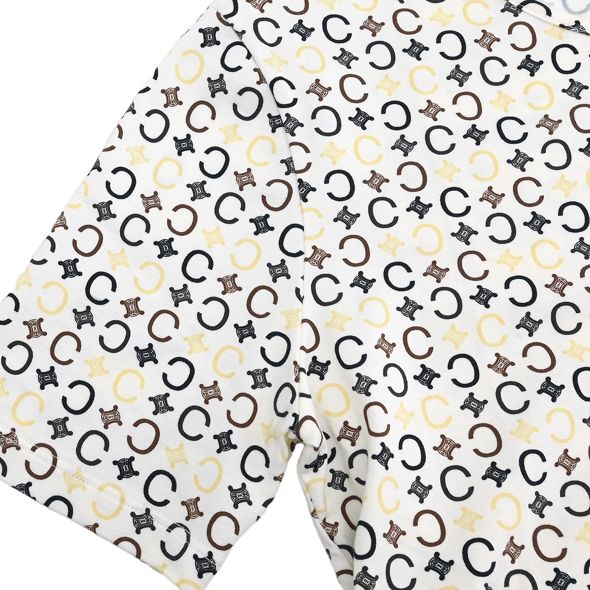 Celine Macadam T-shirt White #L