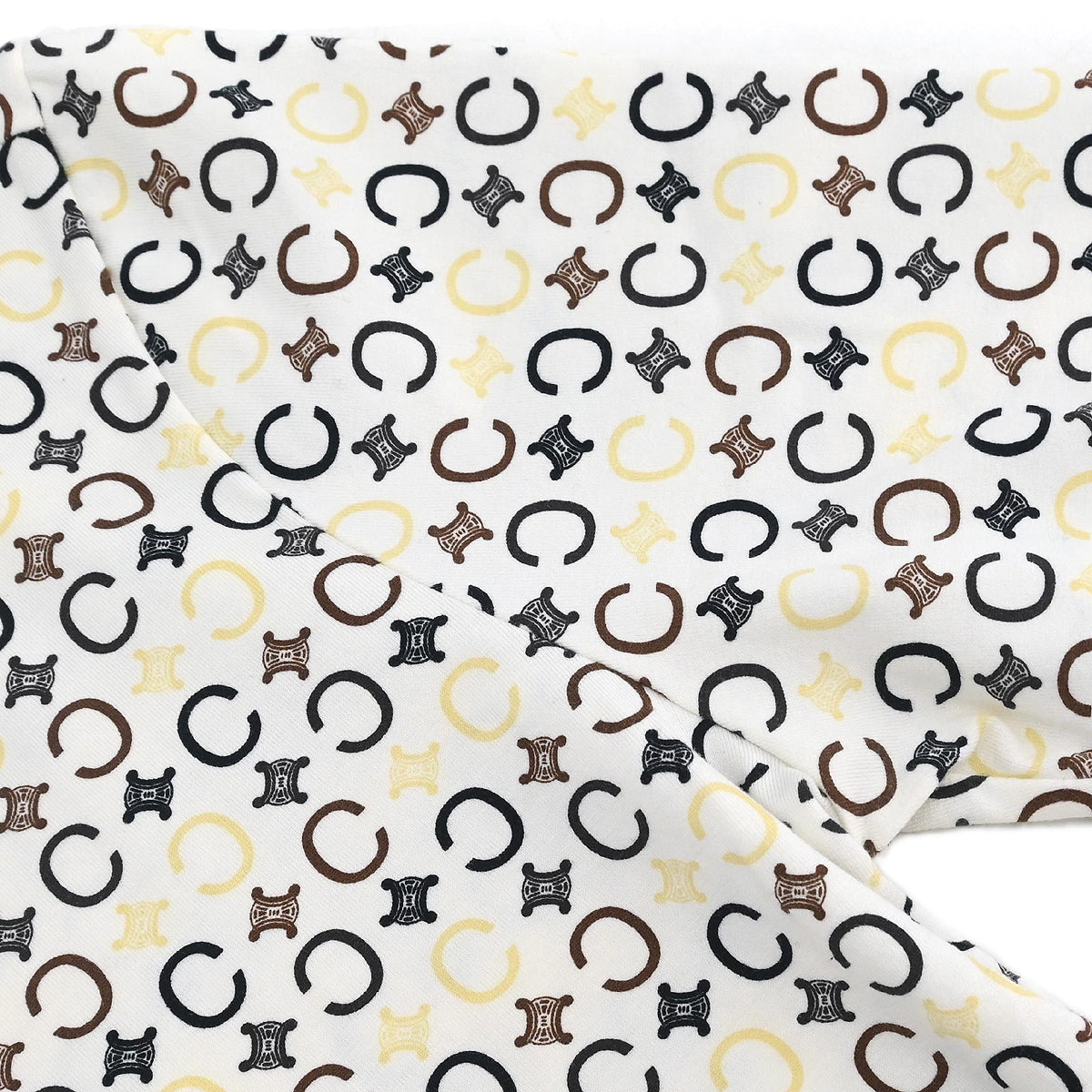 Celine Macadam T-shirt White #L