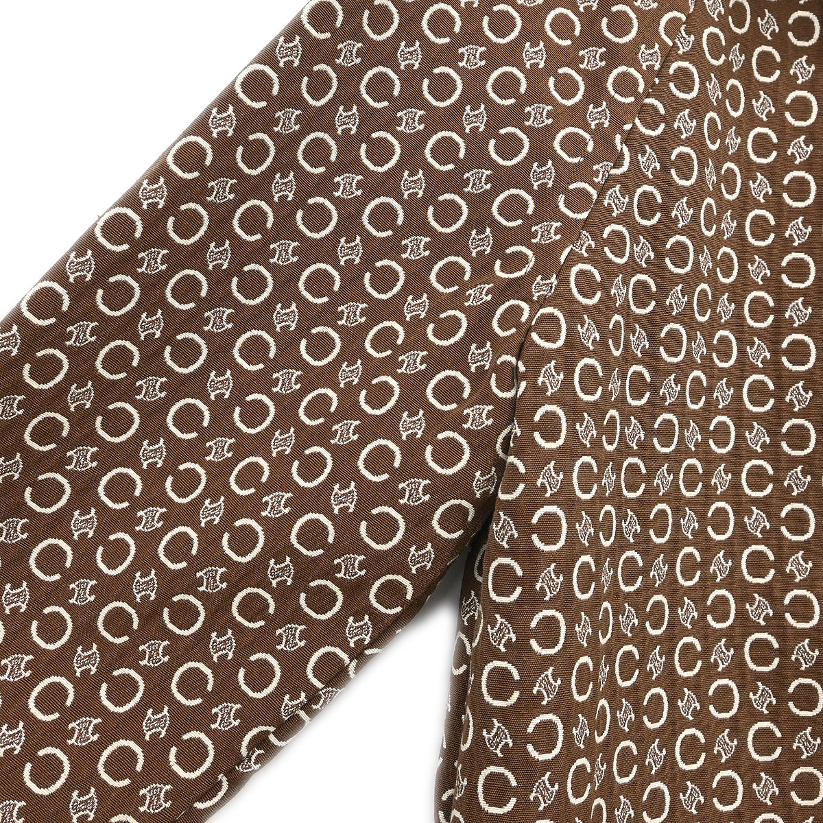 Celine Coat Macadam Brown #40