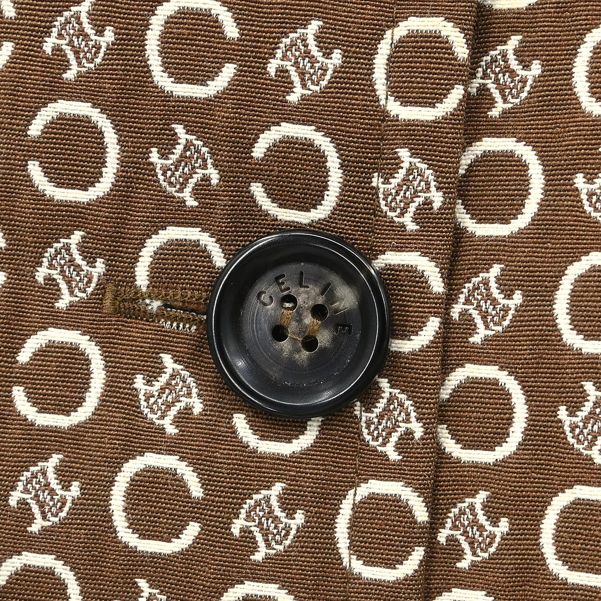 Celine Coat Macadam Brown #40