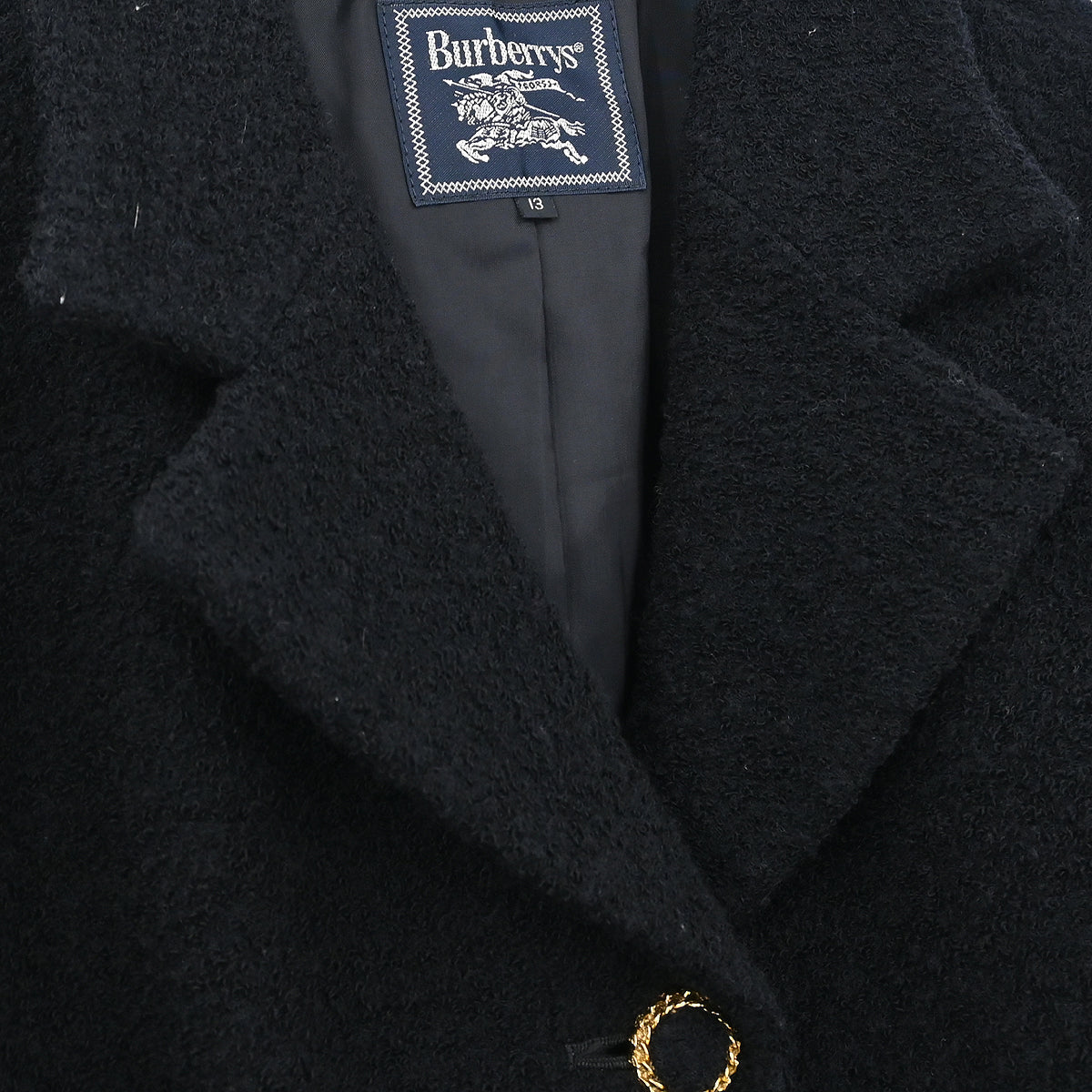 Burberrys Setup Suit Jacket Skirt Black #13