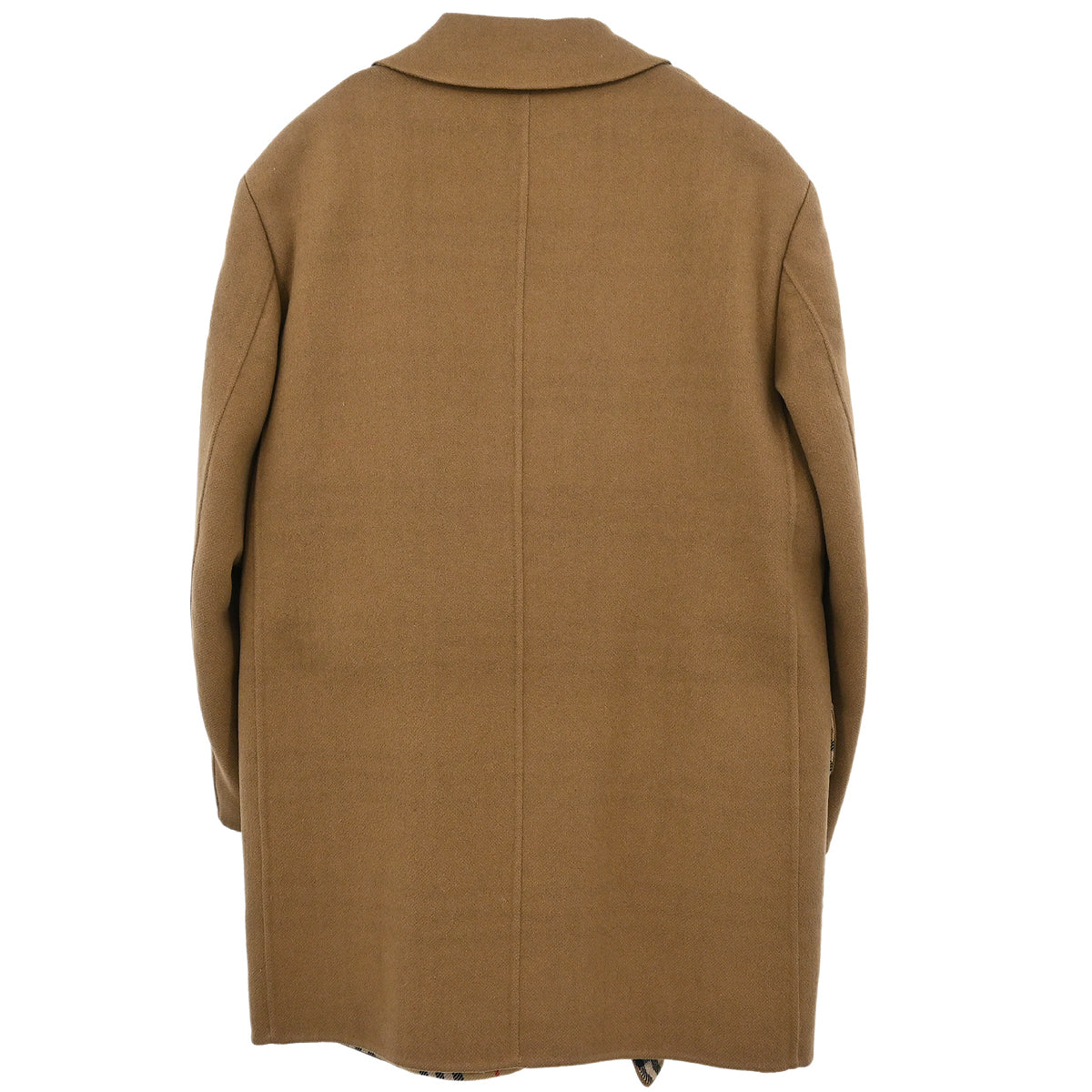 Burberrys Double Breasted Jacket Brown #L
