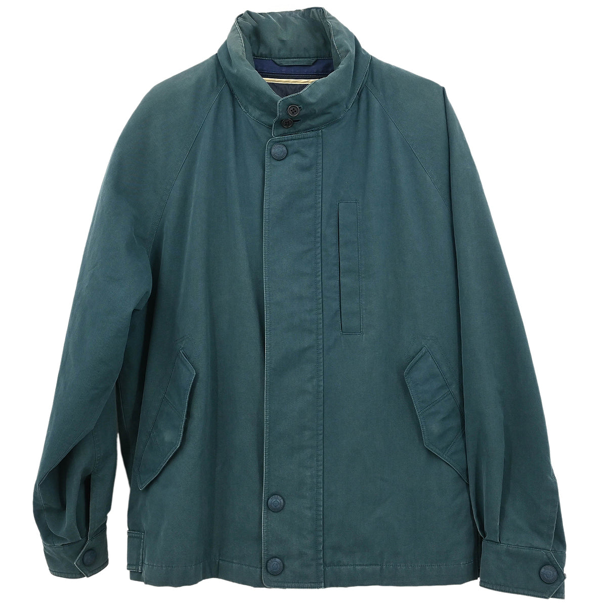 Burberrys Zip Up Jacket Green #LY