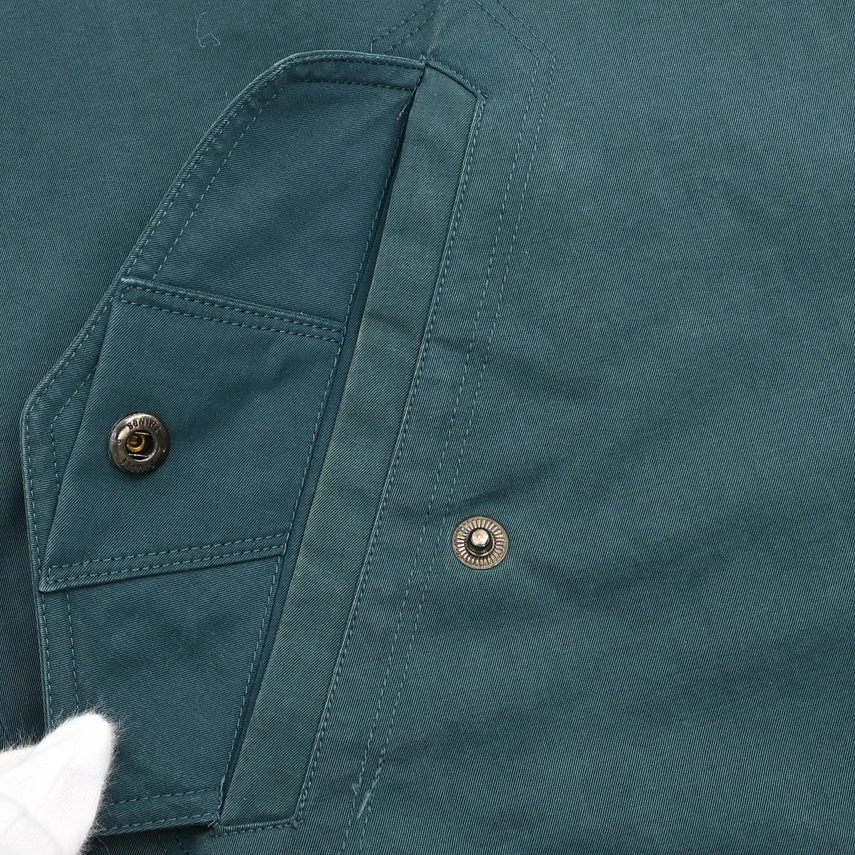 Burberrys Zip Up Jacket Green #LY