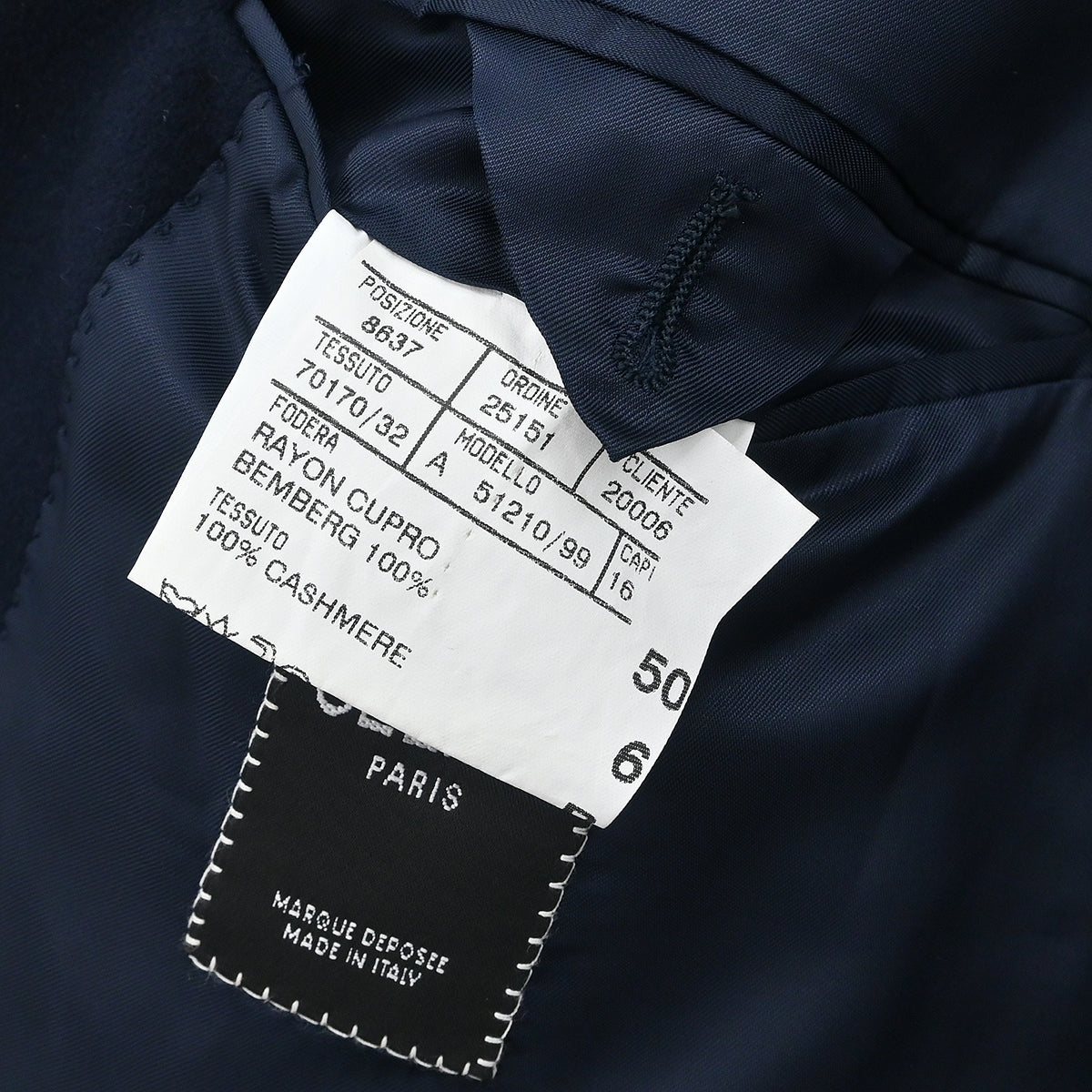 Celine Double Breasted Coat Navy #50