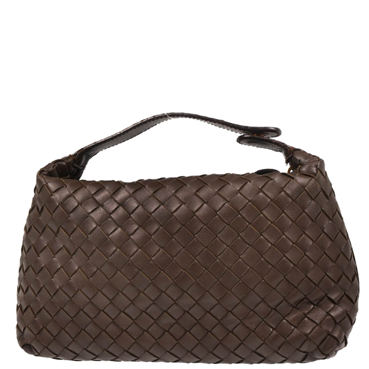 Bottega Veneta Brown Intrecciato Hobo Handbag