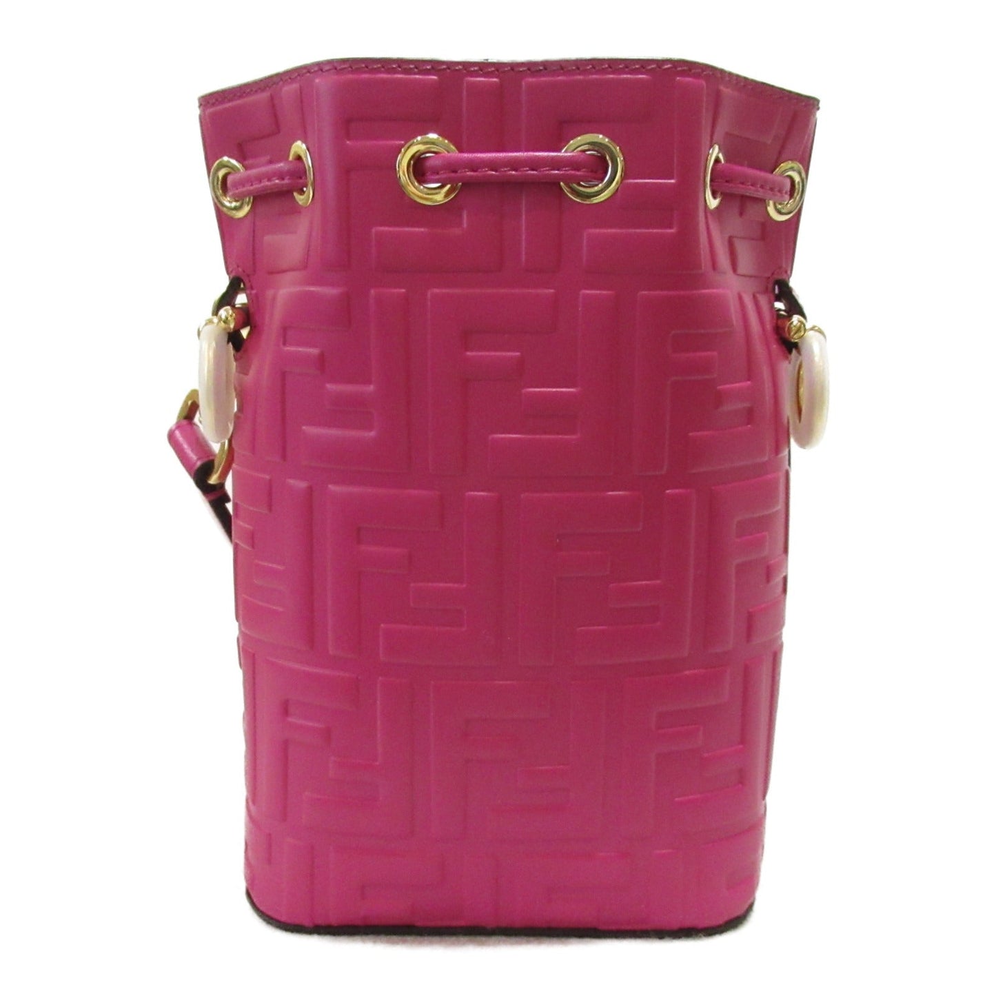 Fendi Leather Mon Tresor 2way Shoulder Bag