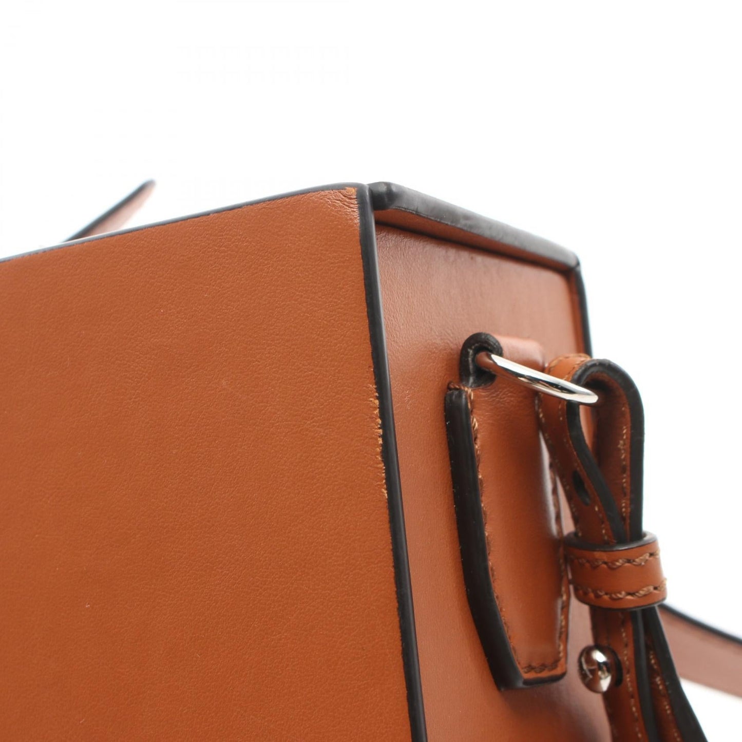 Fendi Leather Box Shoulder Bag 7VA519