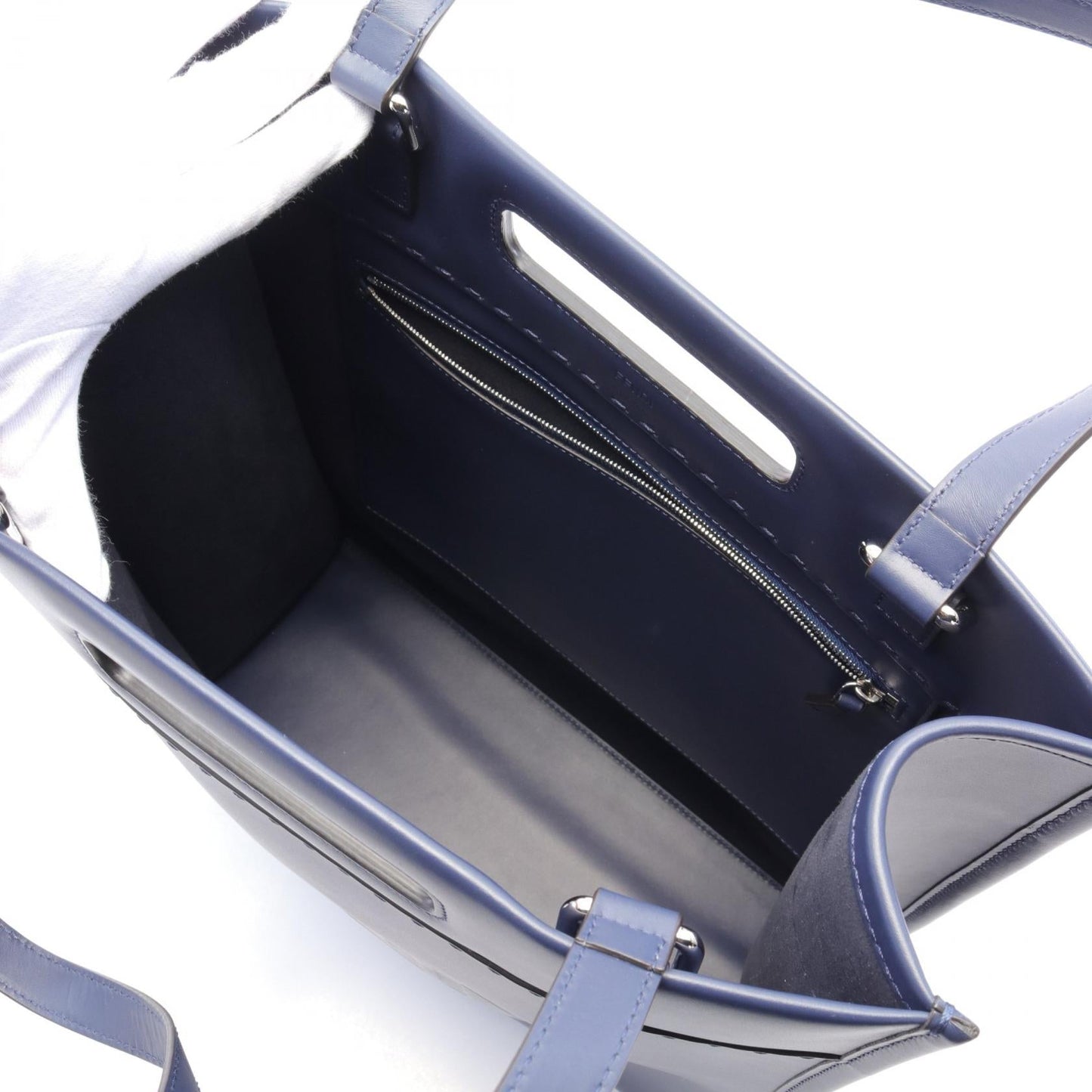 Fendi Leather Shopping Tote Bag 7VA481