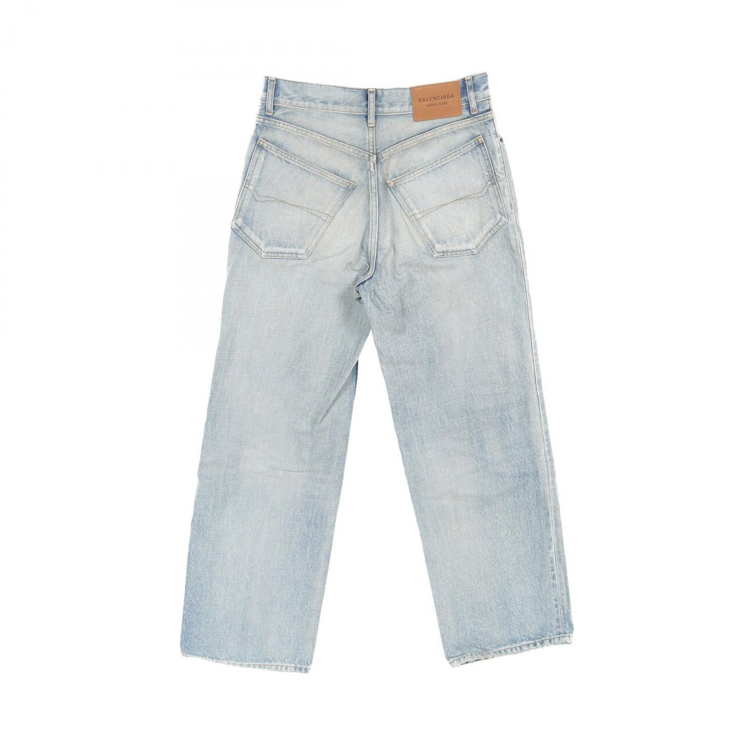 Balenciaga Cotton Denim Pants