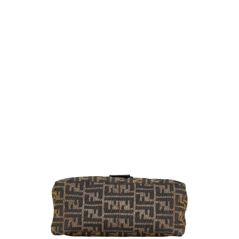 Fendi Mamma Bucket Shoulder Bag Canvas Leather
