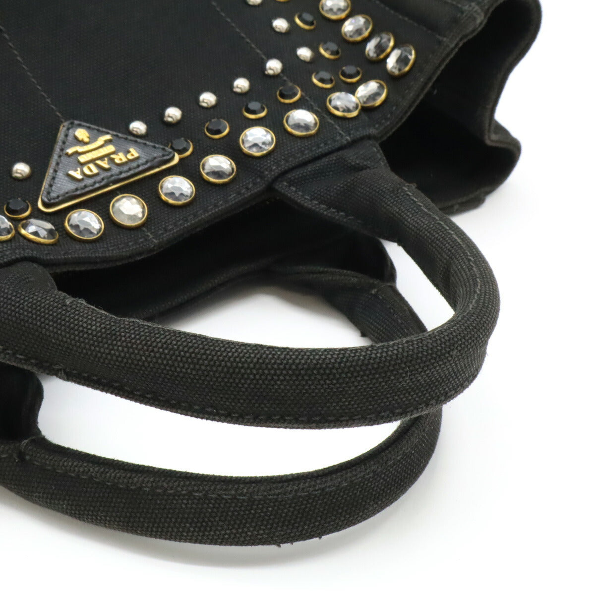 Prada Canapa Canvas Tote Bag 1BG439