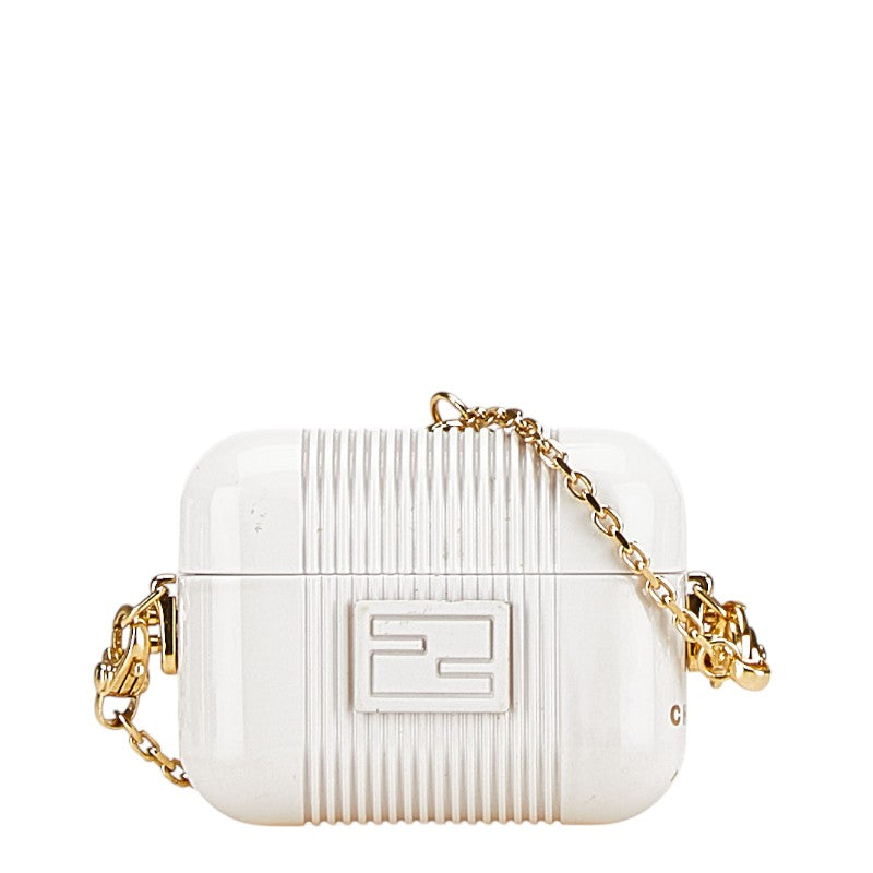 Fendi AirPods Pro Case White Gold
