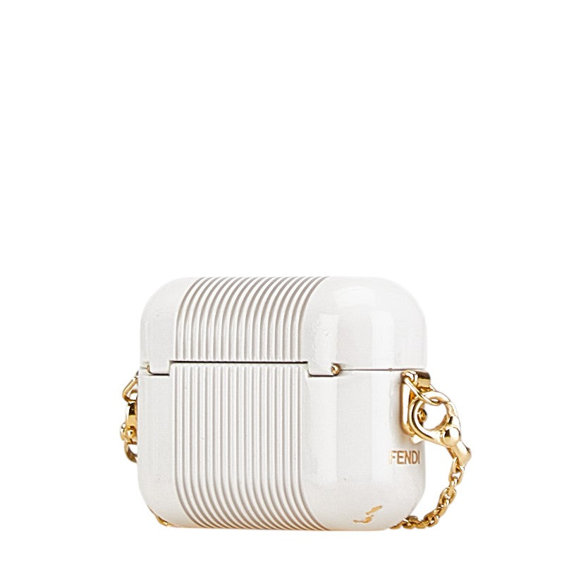 Fendi AirPods Pro Case White Gold