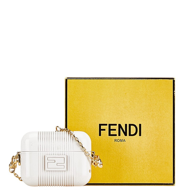 Fendi AirPods Pro Case White Gold