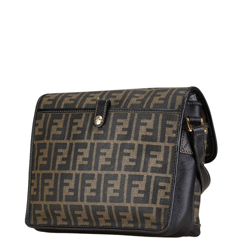 Fendi Zucca PVC Leather Shoulder Bag