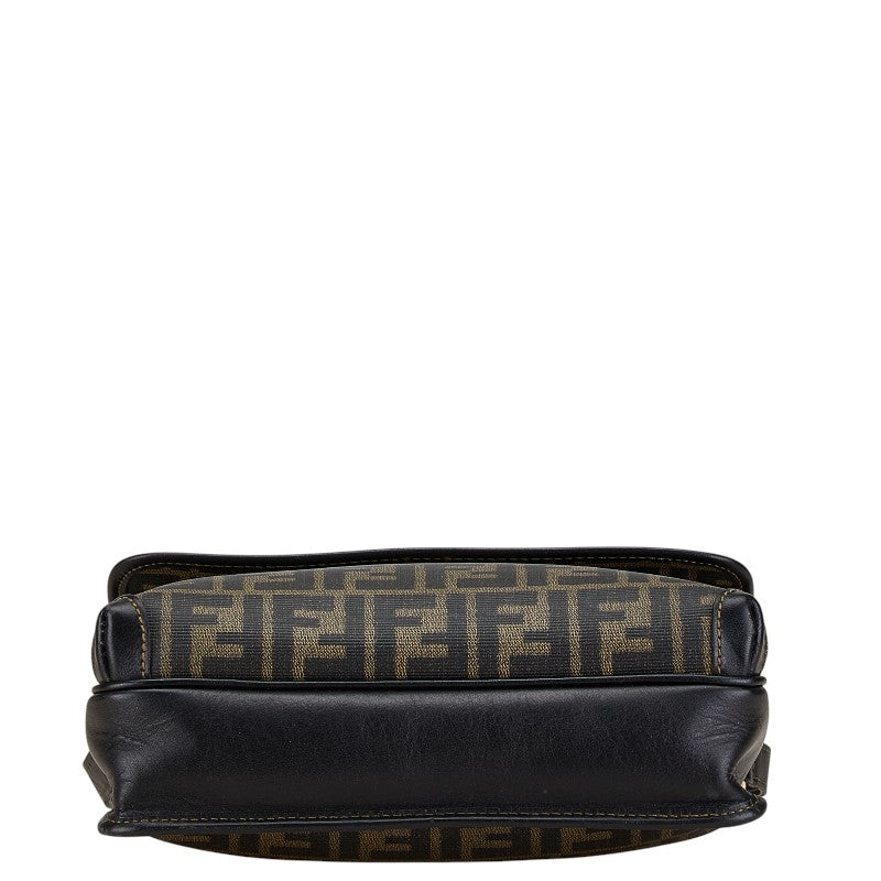 Fendi Zucca PVC Leather Shoulder Bag