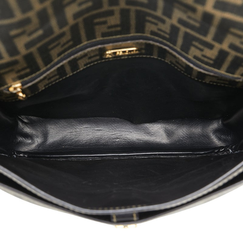 Fendi Zucca PVC Leather Shoulder Bag