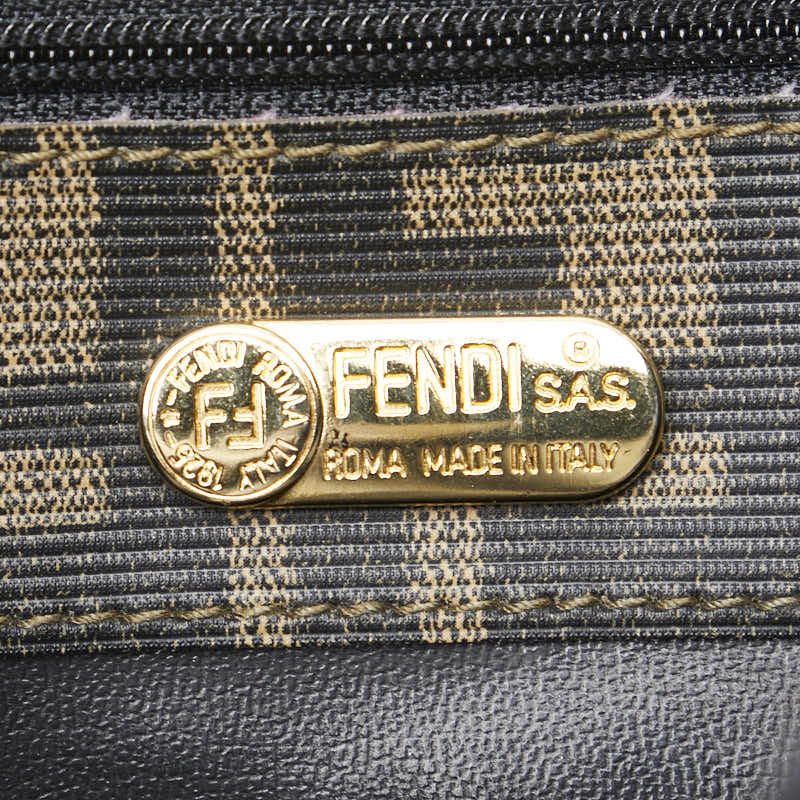 Fendi Zucca PVC Leather Shoulder Bag
