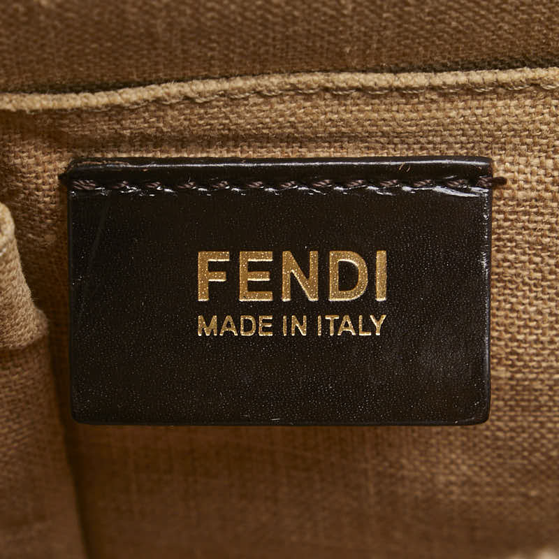 Fendi Leather 2Jours Tote Bag