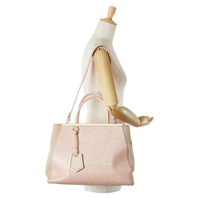 Fendi Leather 2Jours Tote Bag