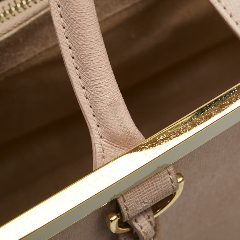 Fendi Leather 2Jours Tote Bag