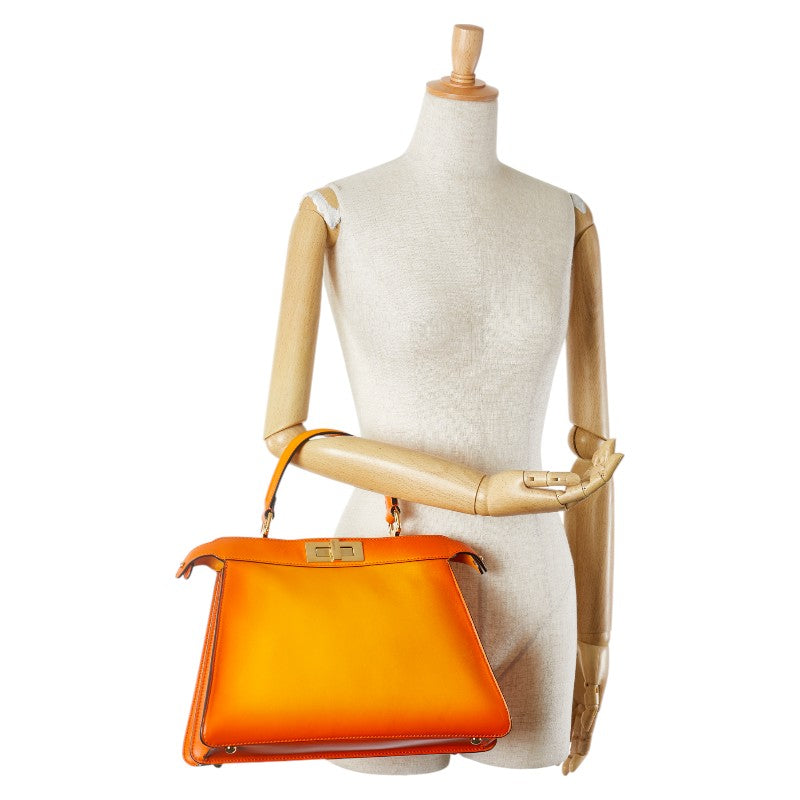Fendi Peekaboo ISeeU Medium Leather Handbag 8BN321