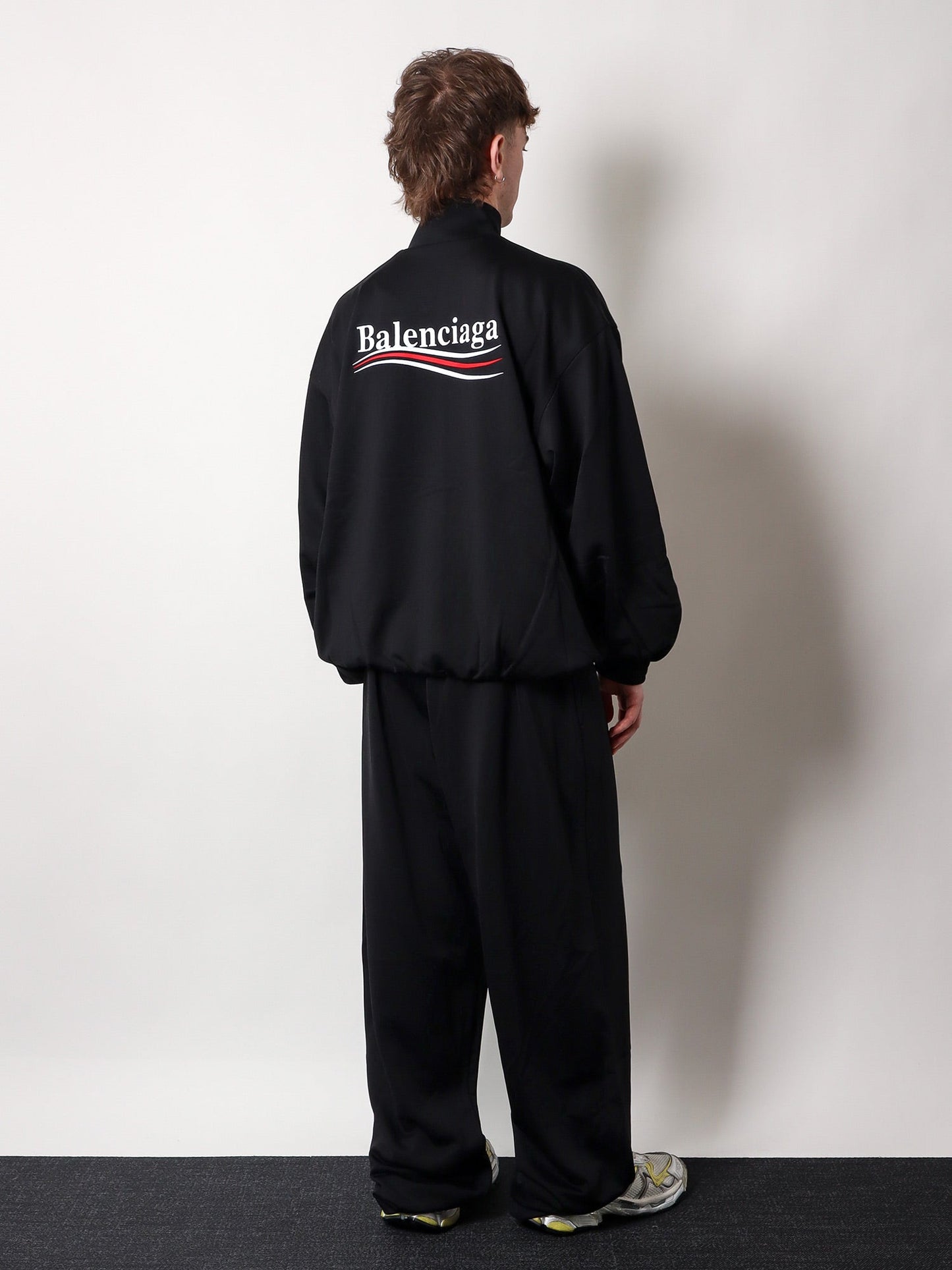 Balenciaga Men Balenciaga Unisex Sweatshirt With Logo Embroidery